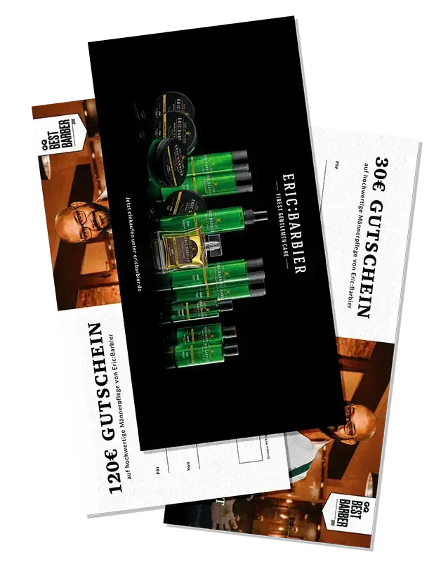 Online-Shop Gutschein – Eric:Barbier